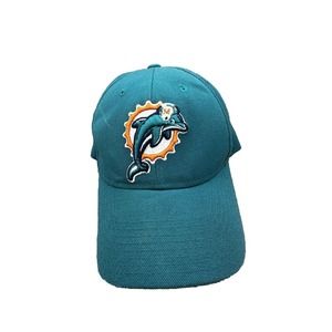 RBK Miami Dolphins NFL Adjustable Strapback Hat Old Logo Retro Baseball Cap